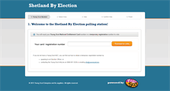 Desktop Screenshot of elections.youngscot.org